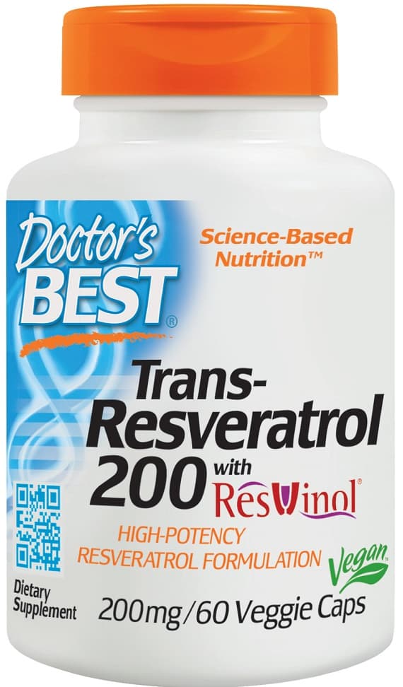 Doctor's Best Trans-Resveratrol with ResVinol
