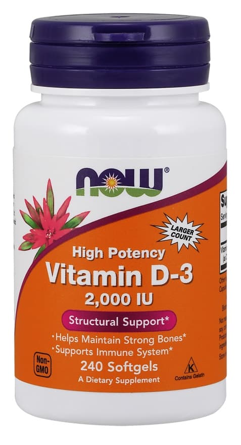 NOW Foods Vitamin D-3