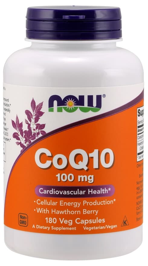 NOW Foods CoQ10 with Hawthorn Berry