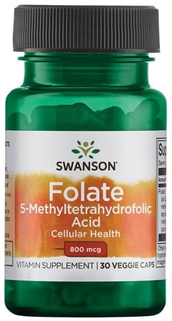 Swanson Folate (5-Methyltetrahydrofolic Acid)