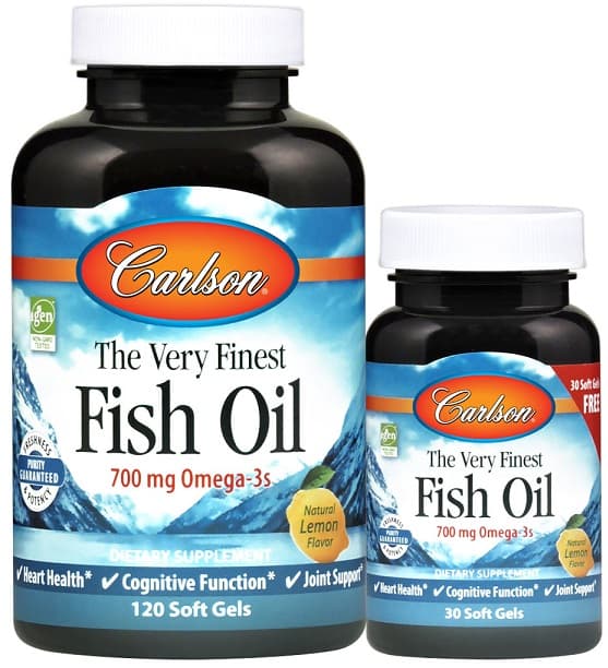 Carlson Labs The Very Finest Fish Oil - 700mg Omega-3s