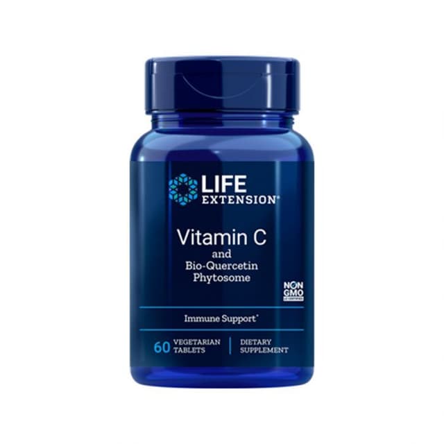 Life Extension Vitamin C and Quercetin Phytosome - 60 vegetarian tabs