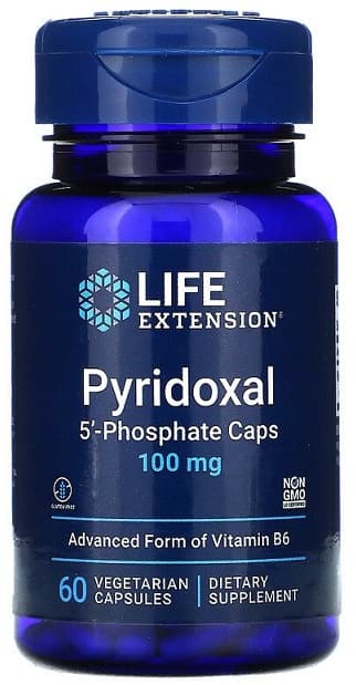 Life Extension Pyridoxal 5'-Phosphate Caps