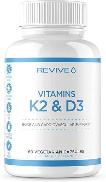 Revive Vitamins K2 + D3 - 60 vcaps