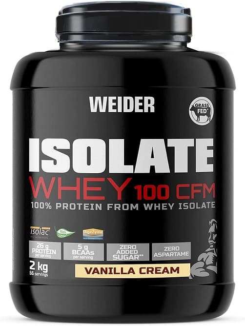 Weider Isolate Whey 100 CFM, Vanilla Cream - 2000 grams