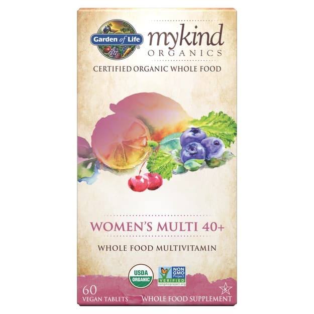 Garden of Life Mykind Women's Multi 40+ - 60 vegan tablets