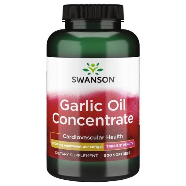 Swanson Garlic Oil Concentrate