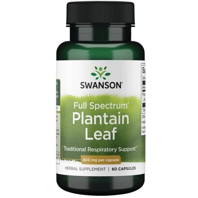 Swanson Full Spectrum Plantain Leaf