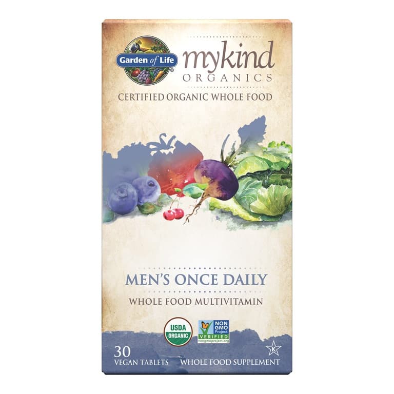 Garden of Life Mykind Men's Once Daily - 30 vegan tablets