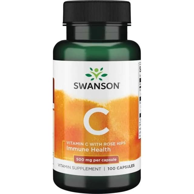 Swanson Vitamin C with Rose Hips Extract