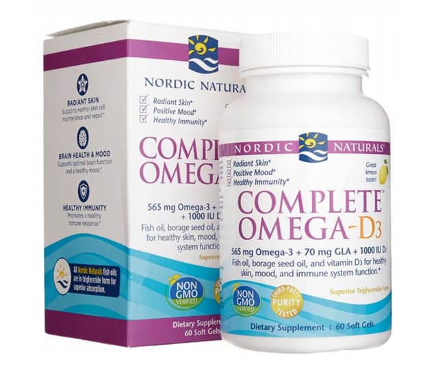 Nordic Naturals Complete Omega-D3