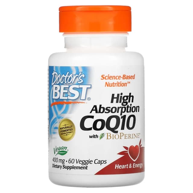 Doctor's Best High Absorption CoQ10 with BioPerine