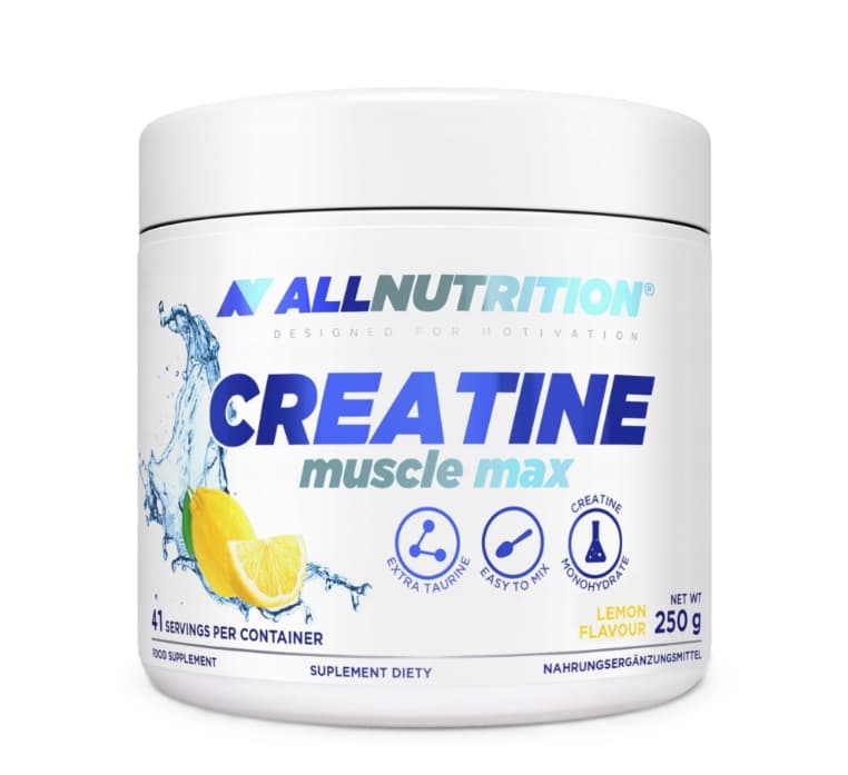 Allnutrition Creatine Muscle Max, Lemon - 250 grams