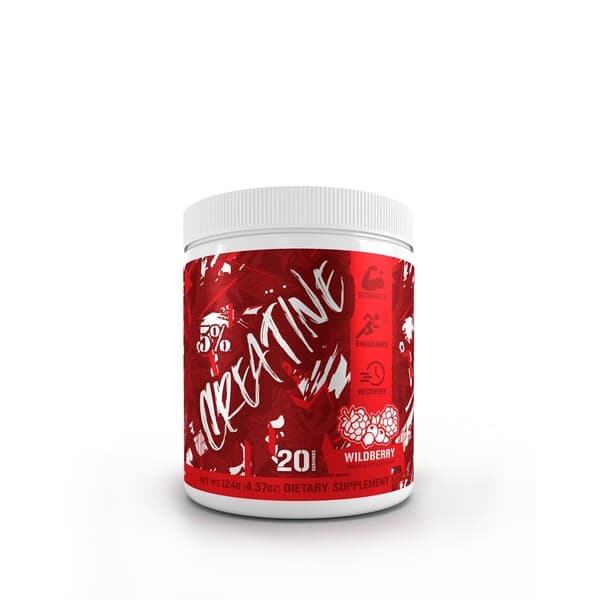5% Nutrition Creatine - Code Red, Wildberry - 126 grams