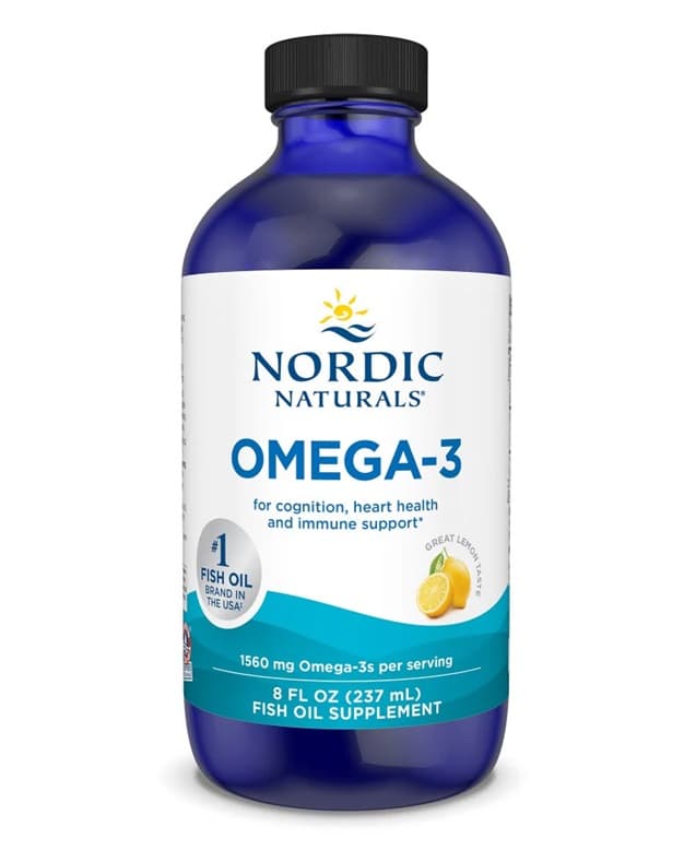 Nordic Naturals Omega-3, 1560mg Lemon - 237 ml.