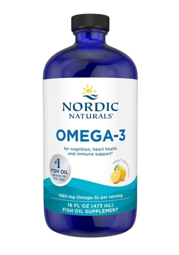 Nordic Naturals Omega-3, 1560mg Lemon - 473 ml.