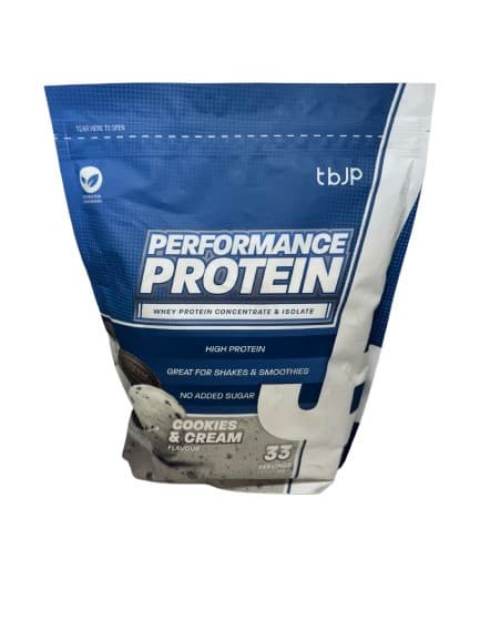 Trained by JP Performance Protein, Cookies & Cream - 1000 grams