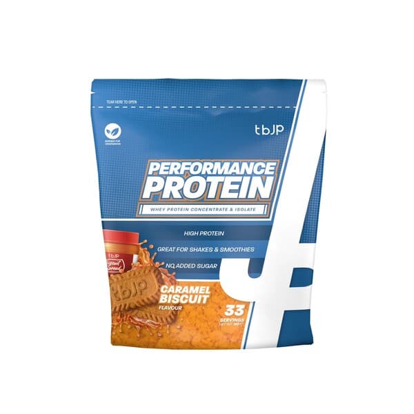 Trained by JP Performance Protein, Caramel Biscuit - 1000 grams