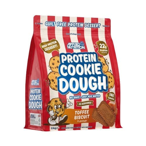Applied Nutrition Protein Cookie Dough Dessert, Toffee Biscuit - 1000 grams