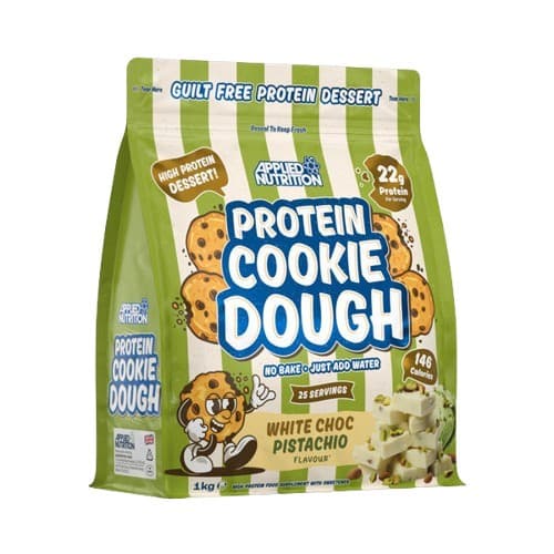 Applied Nutrition Protein Cookie Dough Dessert, White Choc Pistachio - 1000 grams
