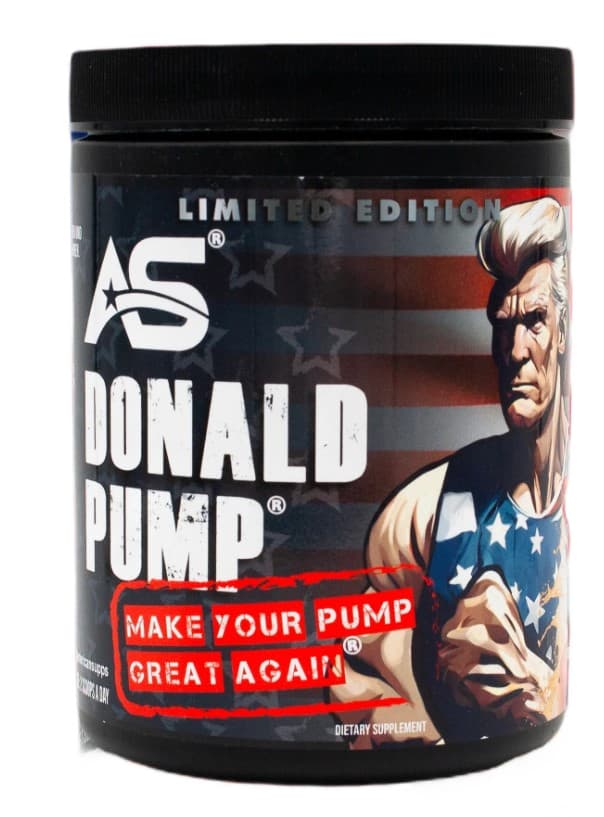 American Supps Donald Pump, American Peach-Ice Tea - 510 grams