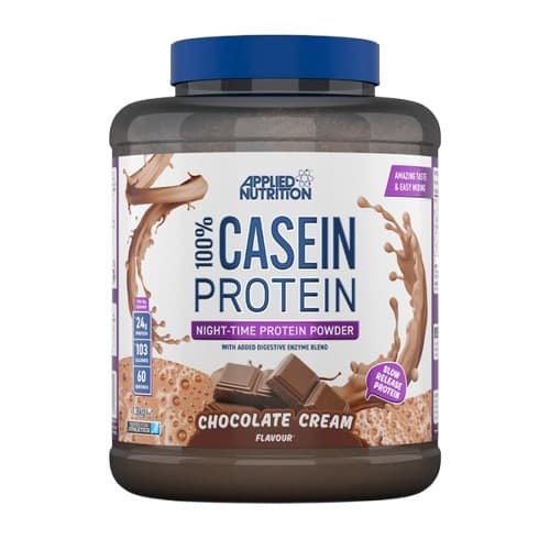 Applied Nutrition 100% Casein Protein, Chocolate Cream - 1800 grams
