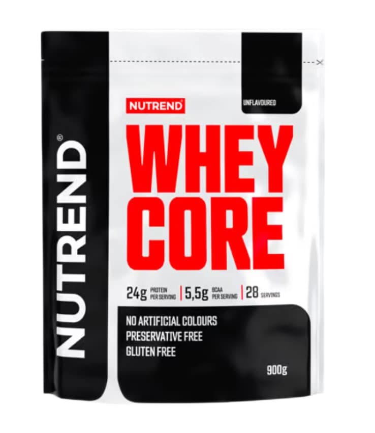 Nutrend Whey Core, Unflavoured - 900 grams