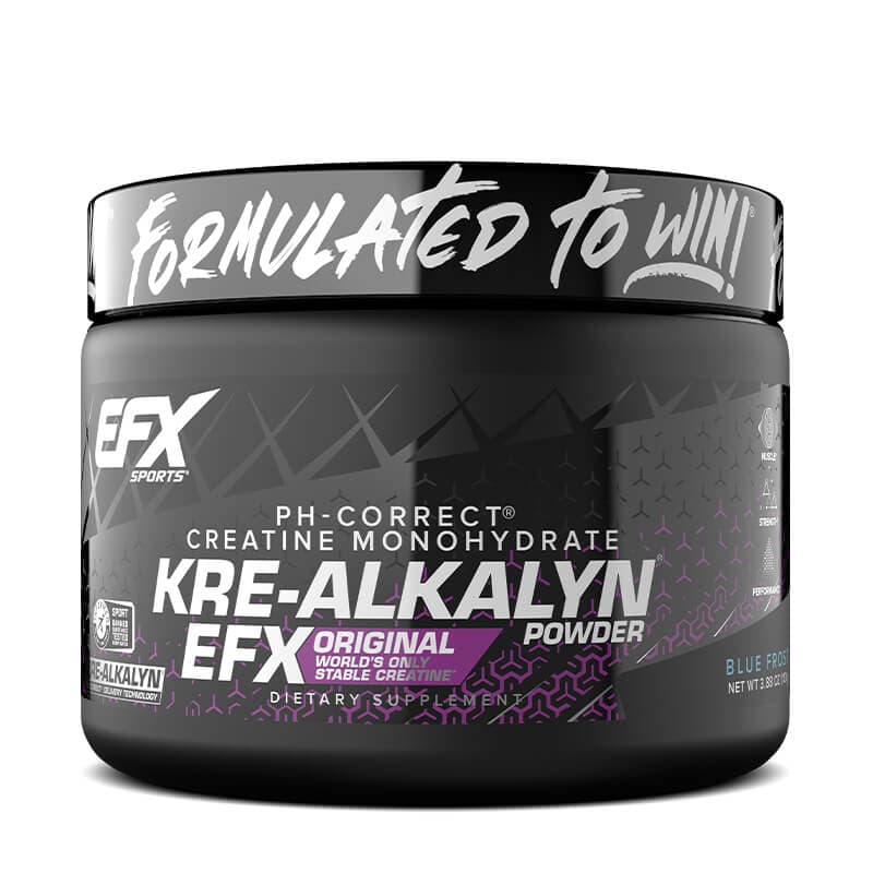 EFX Sports Kre-Alkalyn Powder, Blue Frost - 110 grams