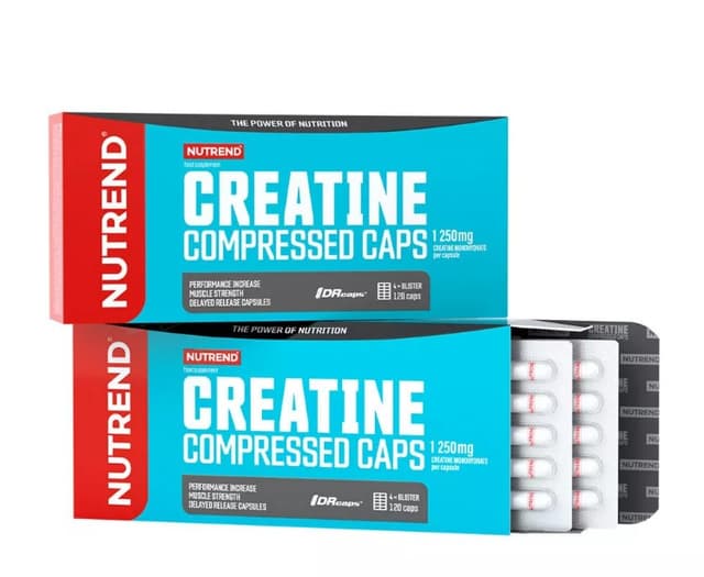 Nutrend Creatine Compressed Caps - 120 caps