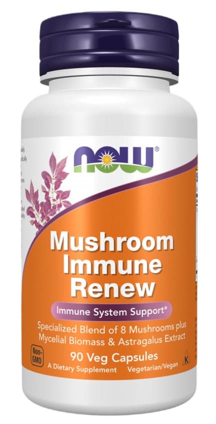NOW Foods Mushroom Immune Renew - 90 vcaps