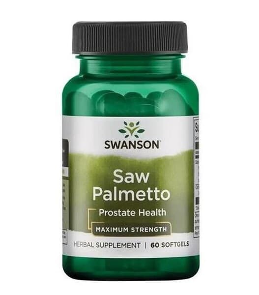 Swanson Saw Palmetto, Maximum Strength - 60 softgels