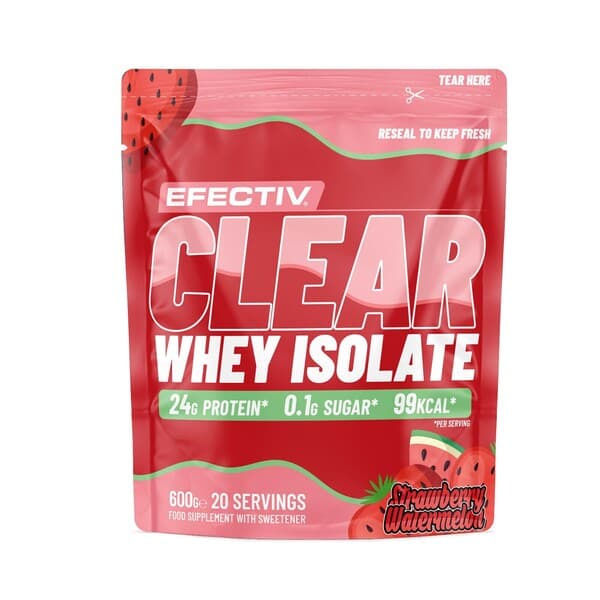 Efectiv Nutrition Clear Whey Isolate, Strawberry Watermelon - 600 grams