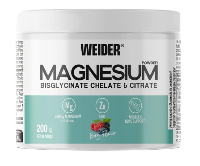 Weider Magnesium Bisglycinate Chelate & Citrate