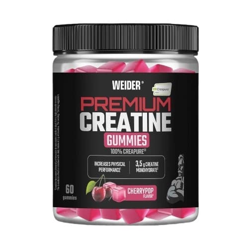 Weider Premium Creatine Gummies, Cherrypop - 60 gummies
