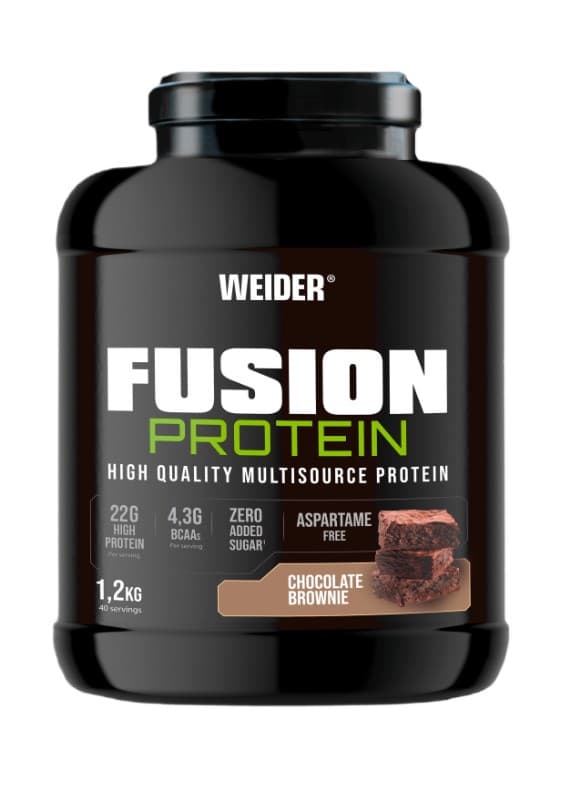 Weider Fusion Protein, Chocolate Brownie - 1200 grams