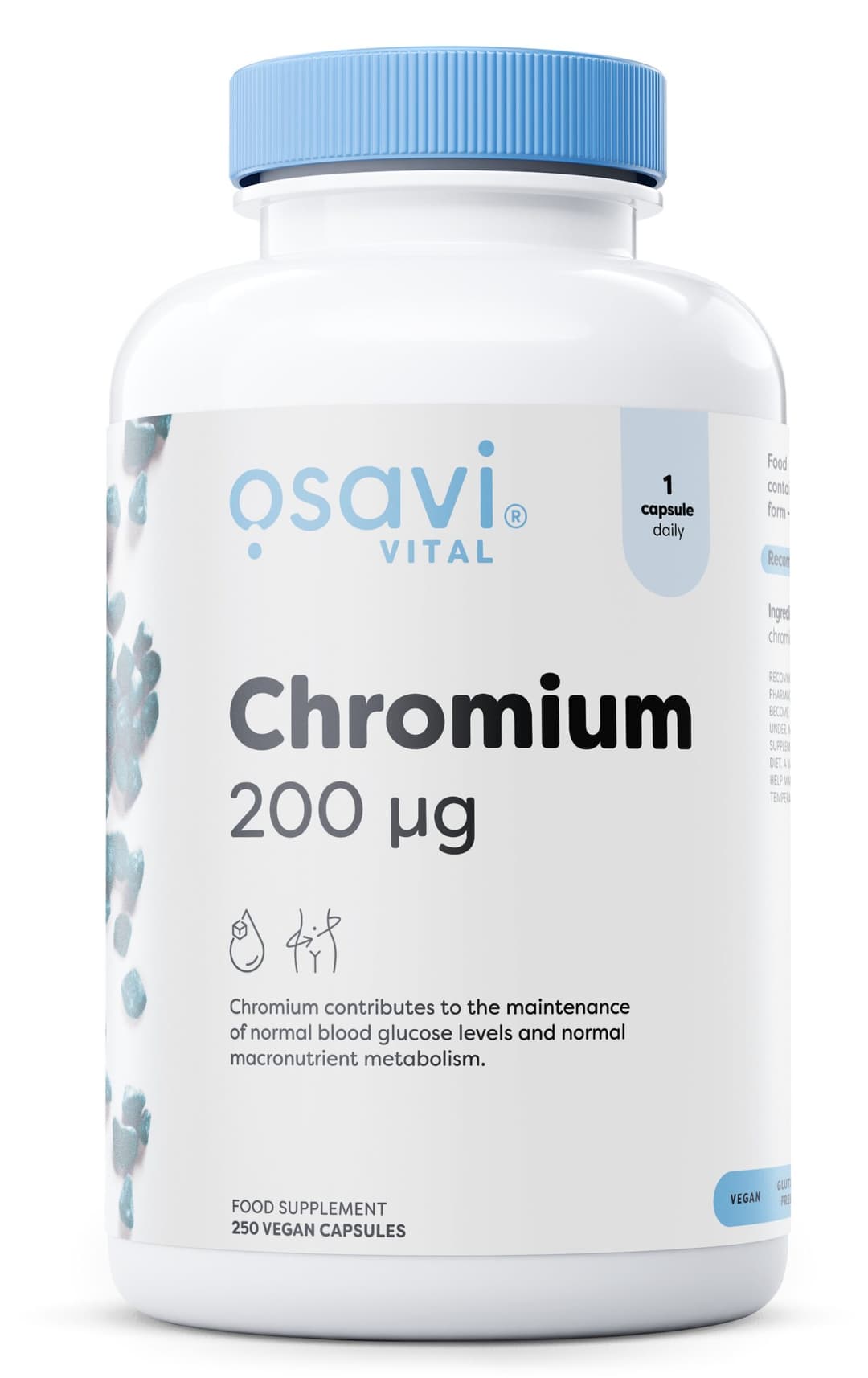 Osavi Chromium, 200mcg - 250 vegan caps