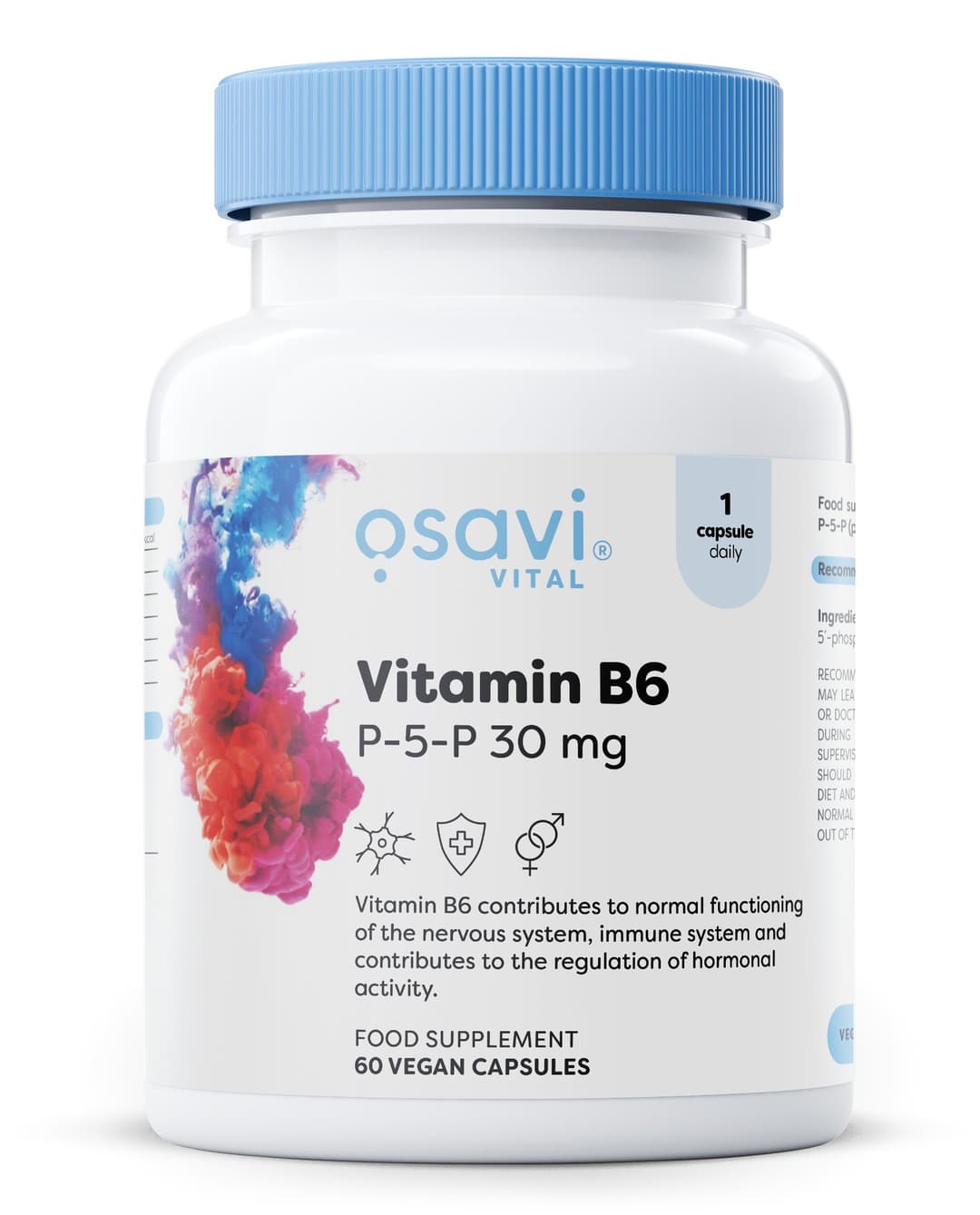 Osavi Vitamin B6 - P-5-P, 30mg - 60 vegan caps
