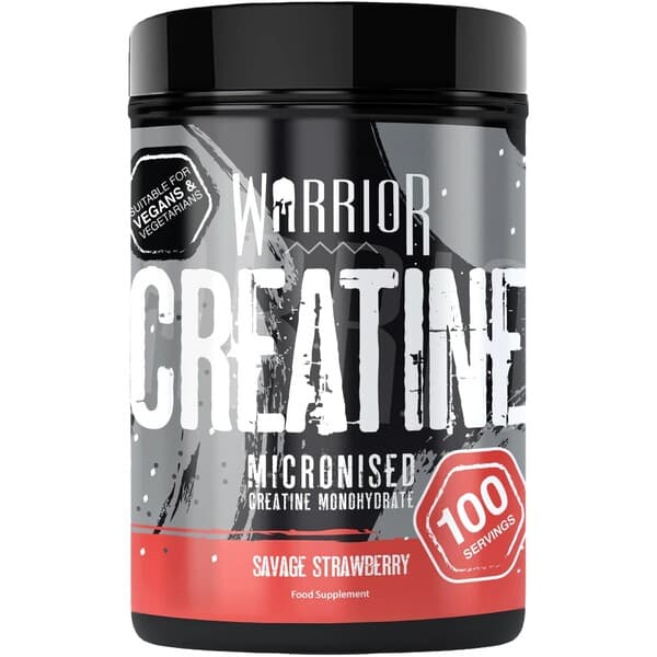 Warrior Creatine, Savage Strawberry - 500 grams