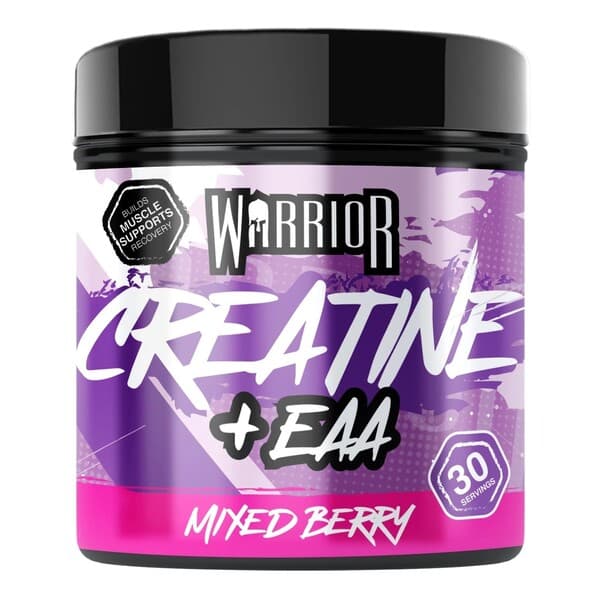 Warrior Creatine + EAA, Mixed Berry - 270 grams