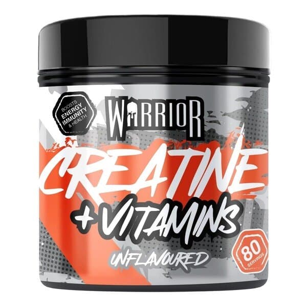 Warrior Creatine + Vitamins, Unflavoured - 360 grams
