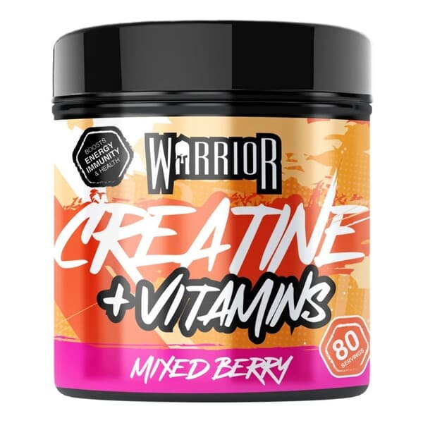 Warrior Creatine + Vitamins, Mixed Berry - 360 grams
