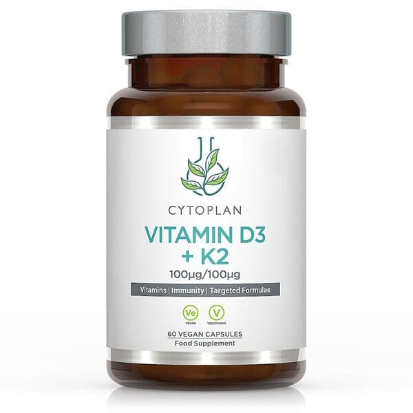 Cytoplan Vitamin D3 + K2 - 60 vcaps