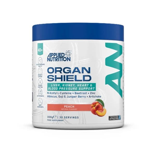 Applied Nutrition Agewell 40+ Organ Shield, Peach - 300 grams