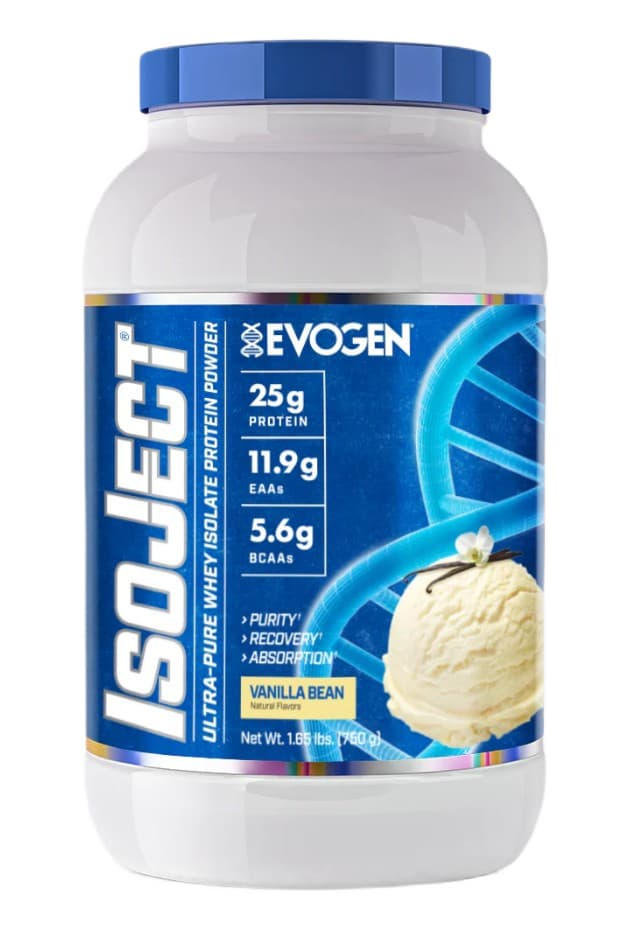 Evogen IsoJect, Vanilla Bean - 750 grams