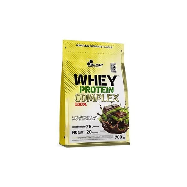 Olimp Nutrition Whey Protein Complex 100%, Dubai Style Chocolate - 700 grams