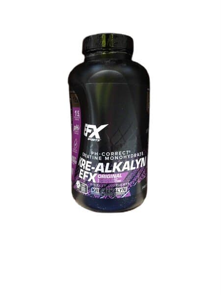EFX Sports Kre-Alkalyn EFX (Clear Caps) - 240 caps (Deformed - Dented Packaging)