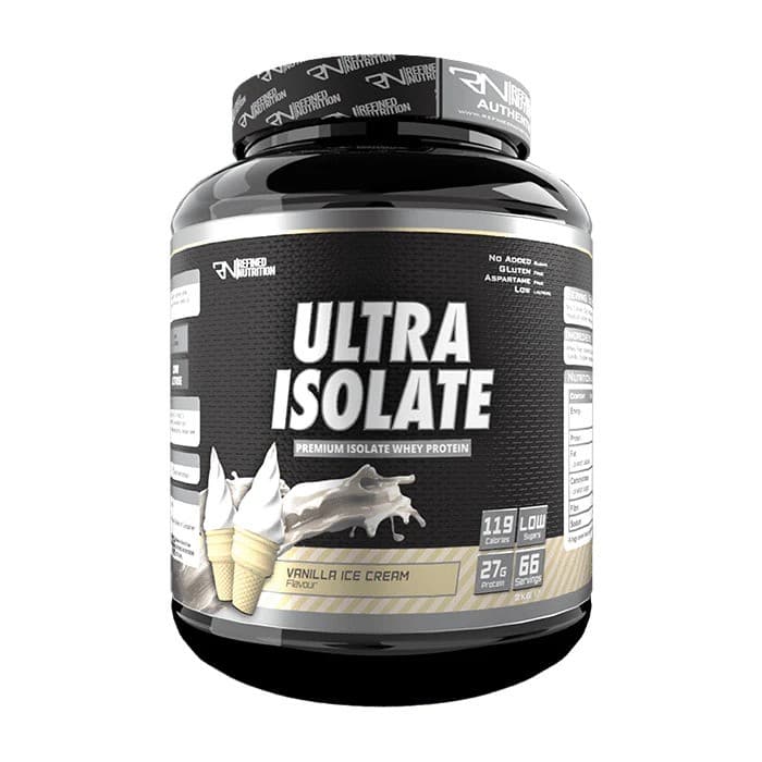 Refined Nutrition Ultra Isolate, Vanilla Ice Cream - 2000 grams