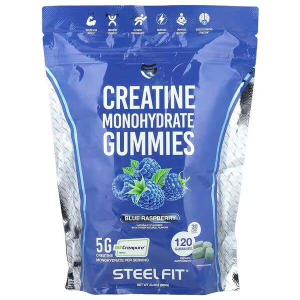 SteelFit Creatine Monohydrate Gummies