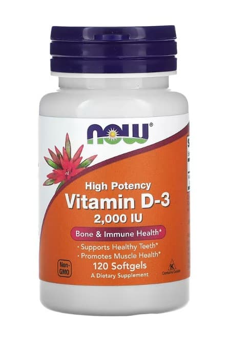 NOW Foods Vitamin D-3