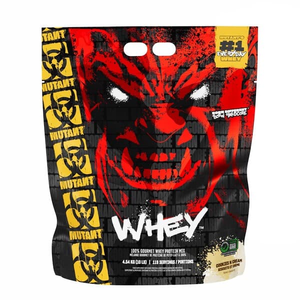 Mutant Mutant Whey, Cookies & Cream - 4540 grams